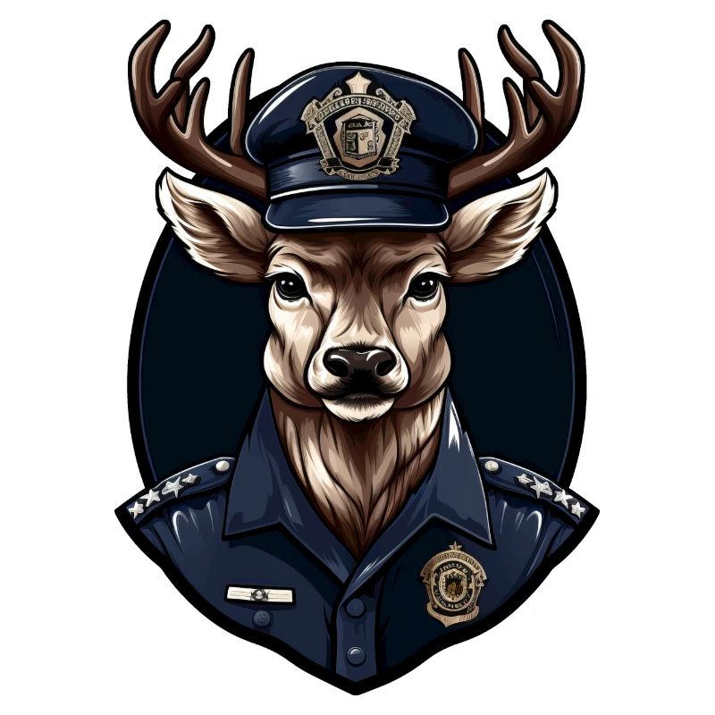 Hirsch Polizei