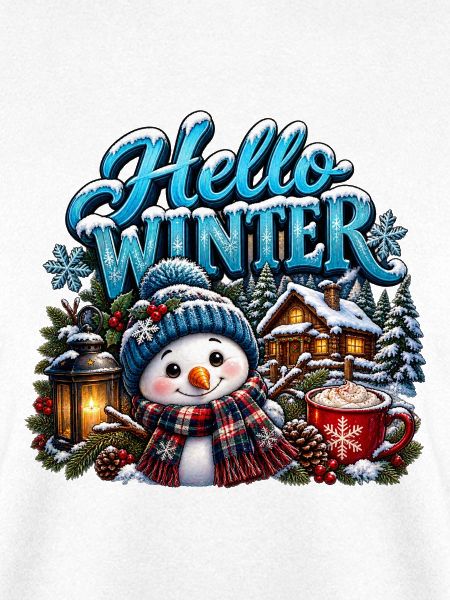Hallo Winter-Schneemann
