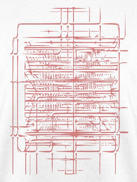 Geometrische Pinklinien Textur