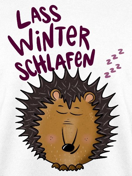 Igel im Winterschlaf