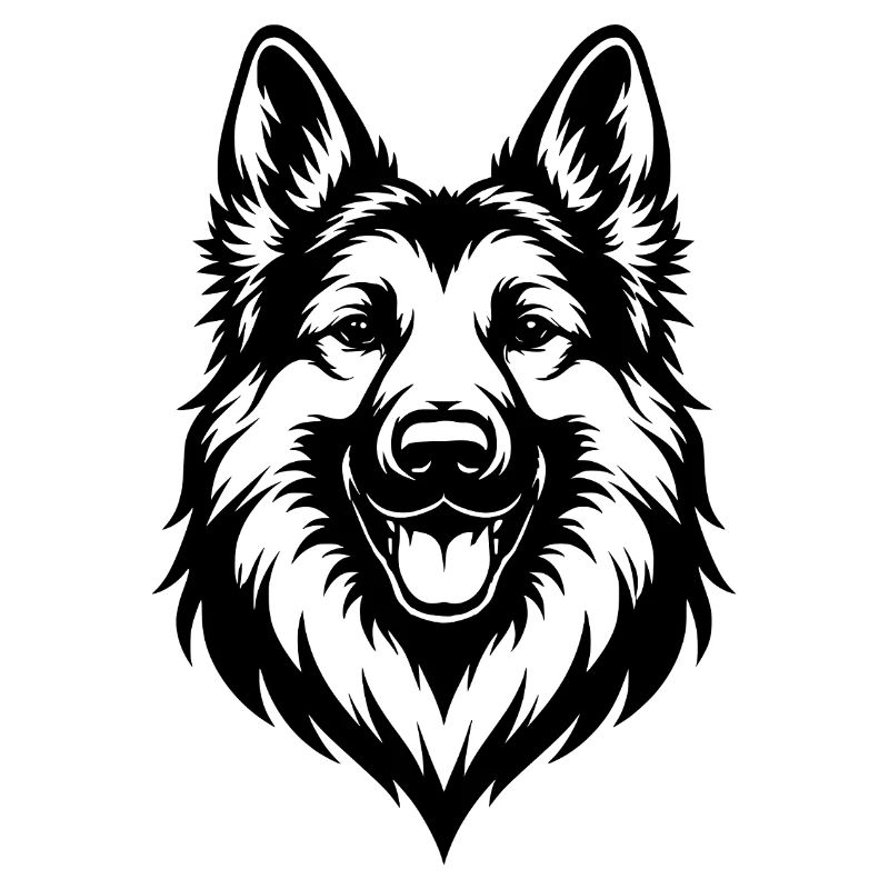 Deutscher Schäferhund Design