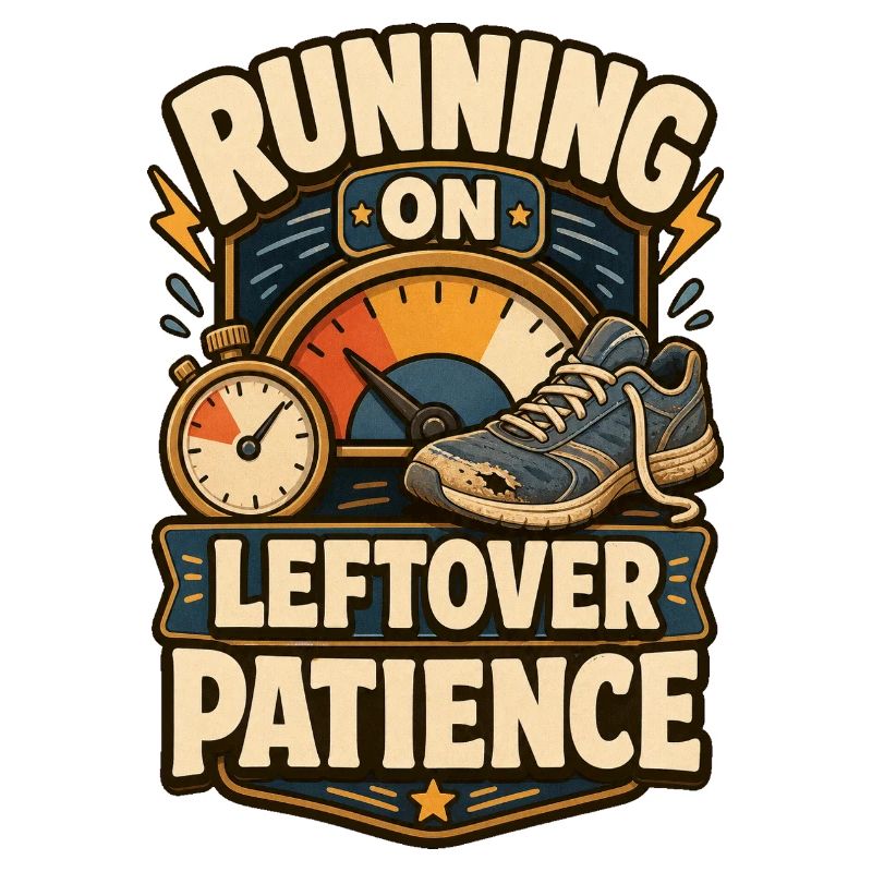 Running On Leftover Patience Geduld