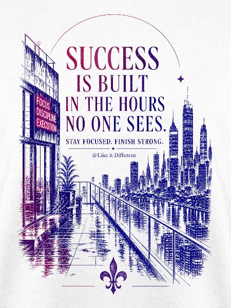 Success Quote – Focus, Discipline & Motivation