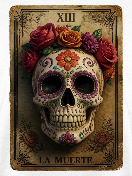Halloween Sugar Skull Sugarskull Tarot