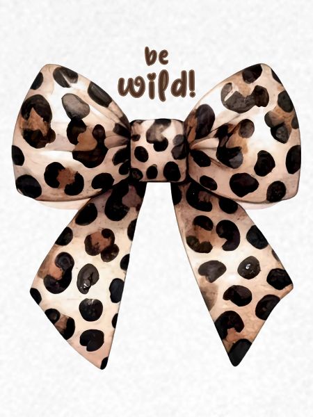 Be Wild Leoparden-Schleife