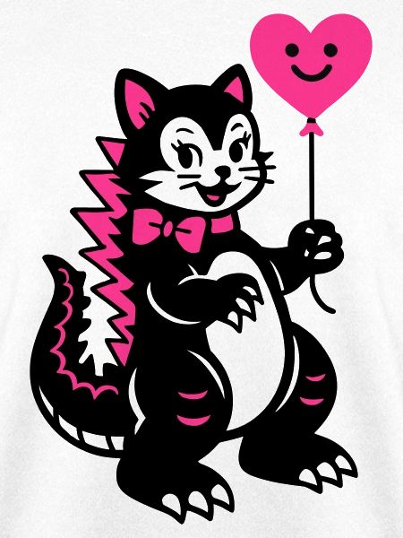Monster Cat Pink