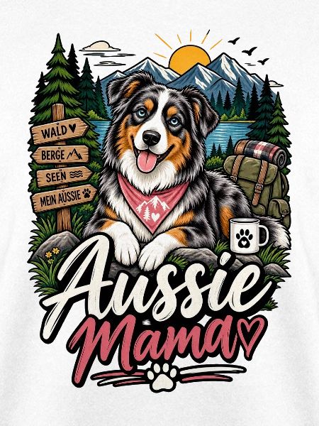 Aussie Mama Wanderhund