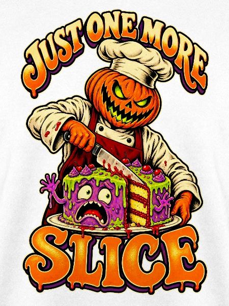 Nur noch ein Stück Retro-Halloween-Koch