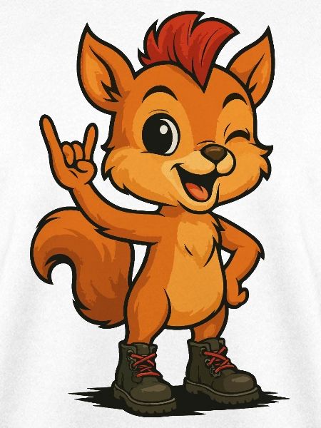 Punk Rock Squirrel