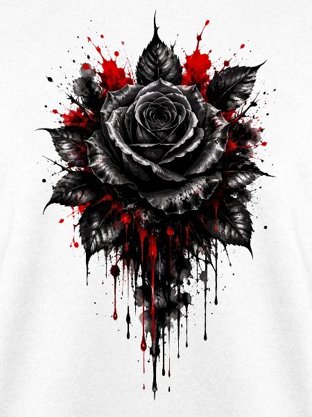 Rose, Schwarze Rose, Rose & Blumen
