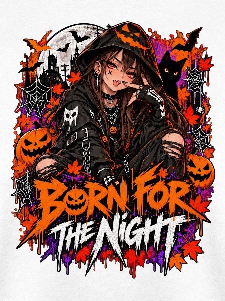 Halloween Anime Streetwear
