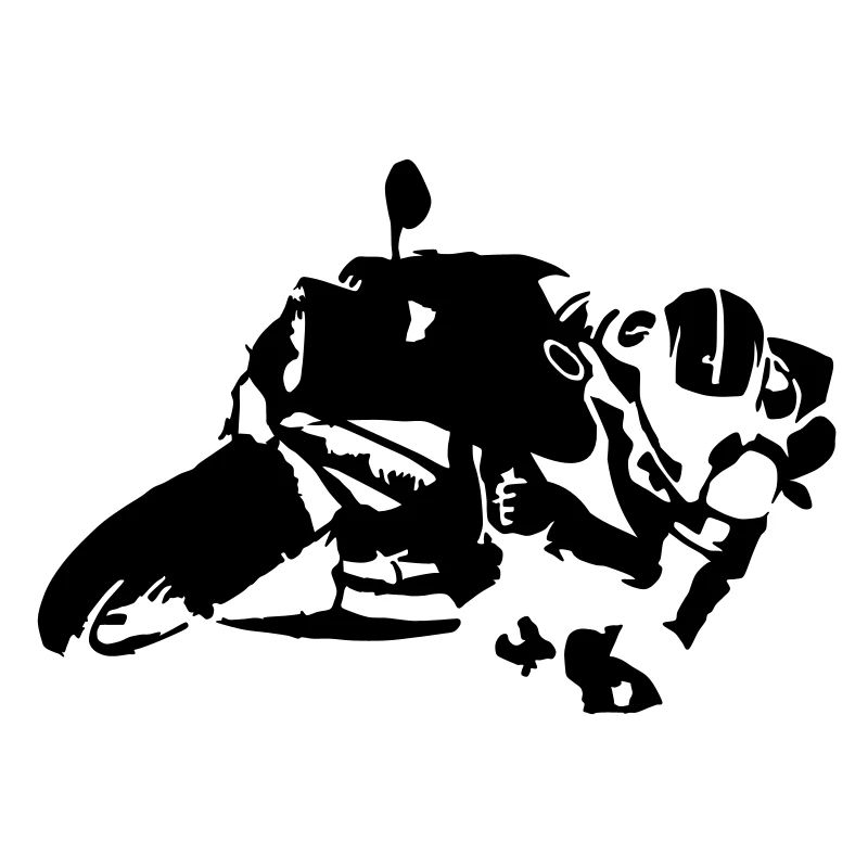 Superbike Hanging off