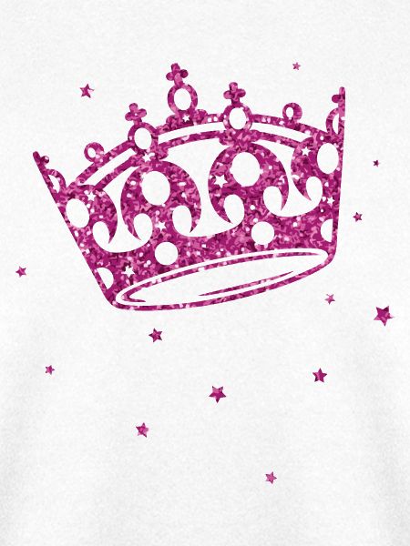 Prinzessinnen Krone mit Glitter