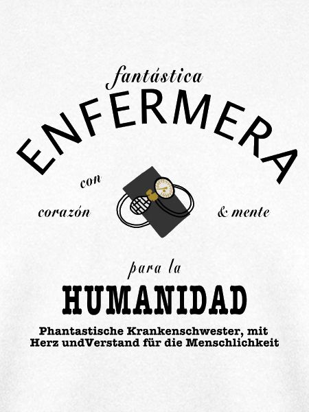 Phantastische Krankenschwester spanisch/deutsch