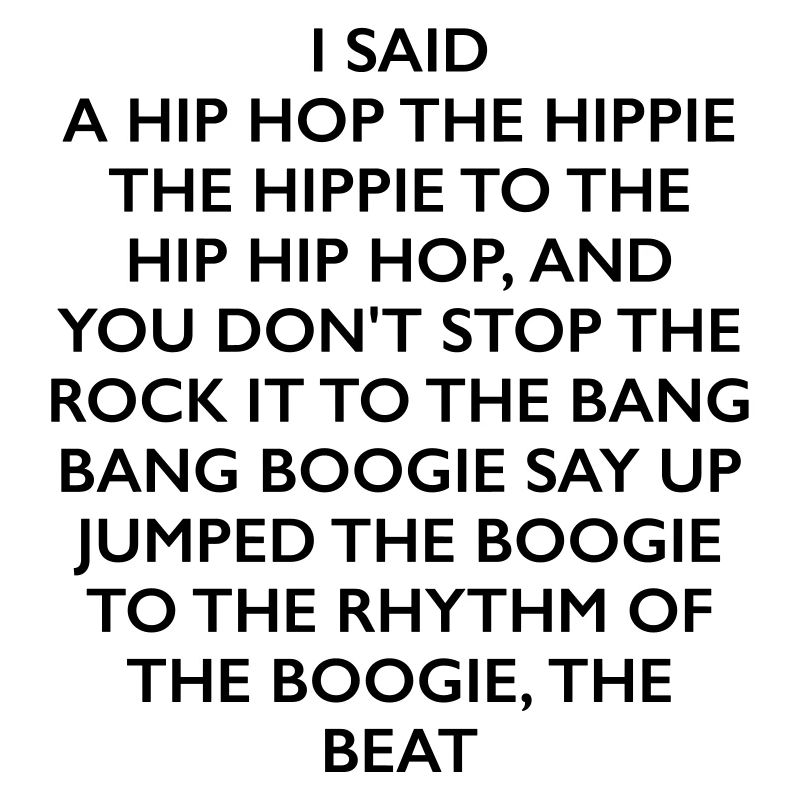 Rappers Delight