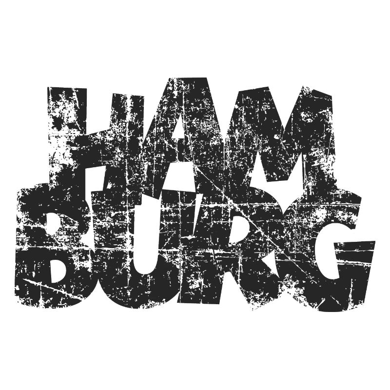 HAMBURG (Distressed Schwarz)