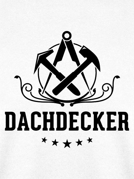 Dachdecker Schriftzug, Zunftzeichen