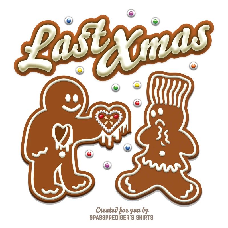 Last Xmas Lebkuchenmännchen Paar