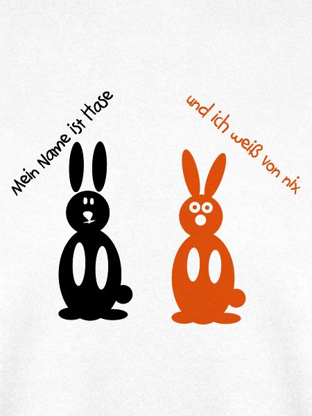 Witzige Kaninchen Hasen Hasis 