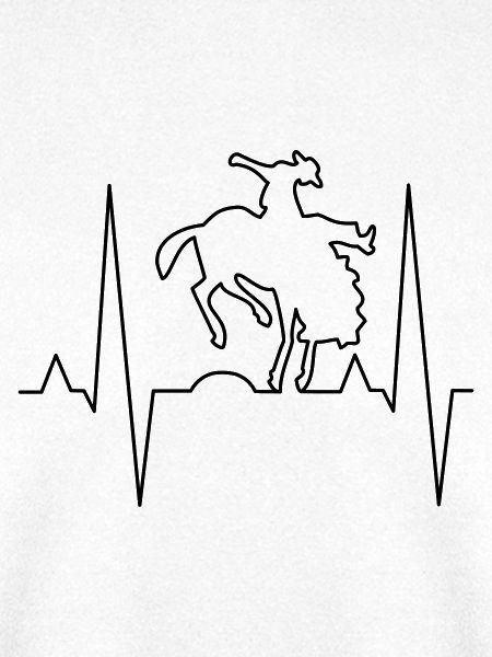 Rodeo Reiter Druckdesign