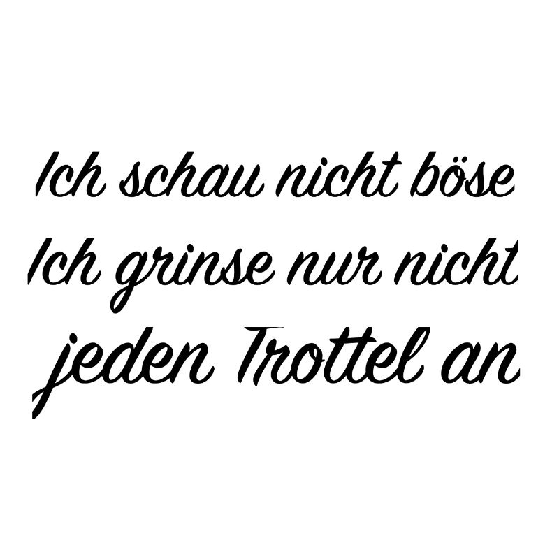 frecher spruch