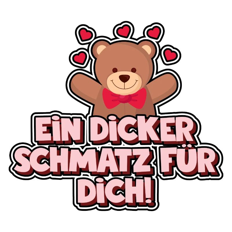 Ein dicker Schmatz für dich! Bär - Bären