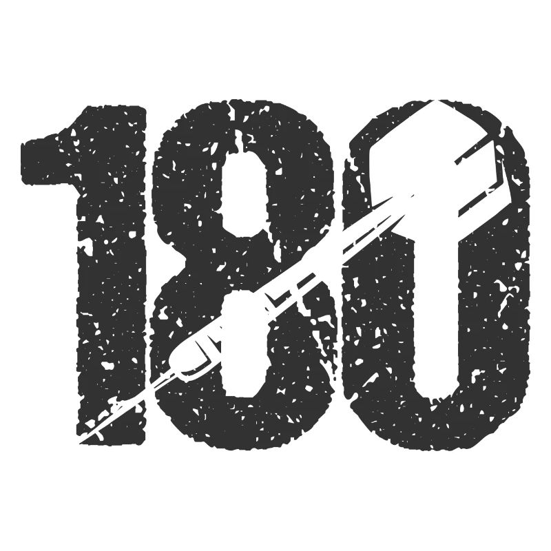 DART DARTS 180 ONEHUNDREDANDÉJOUREUR DE FLÉCHETTES RAPIDE