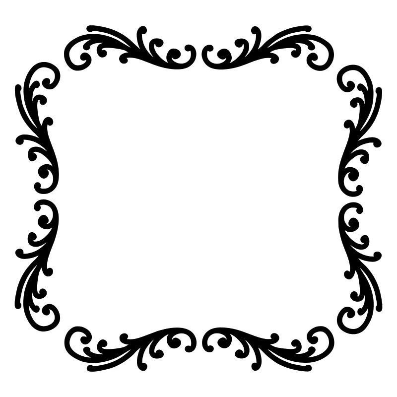 Dekorativer Rahmen Fotorahmen