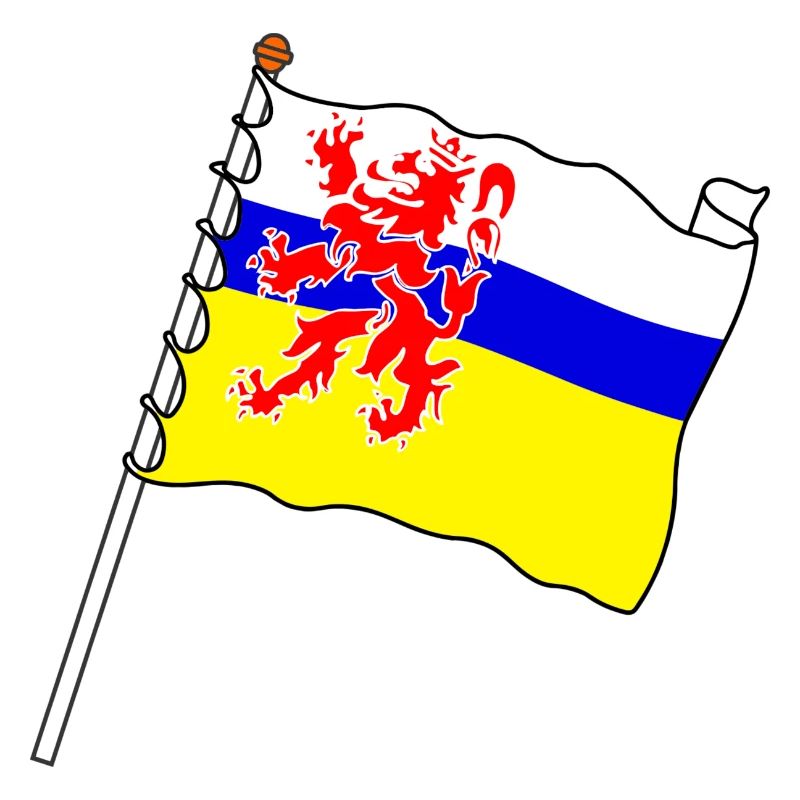 Flagge der Provinz Limburg