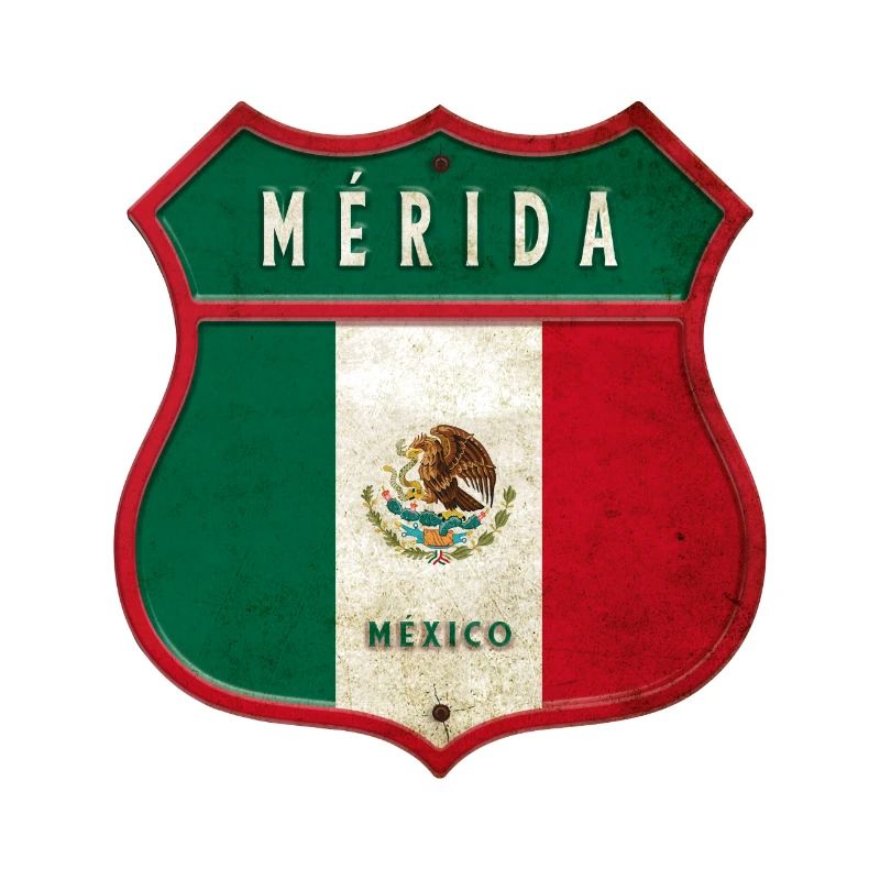 Mérida Mexiko Wappen Design