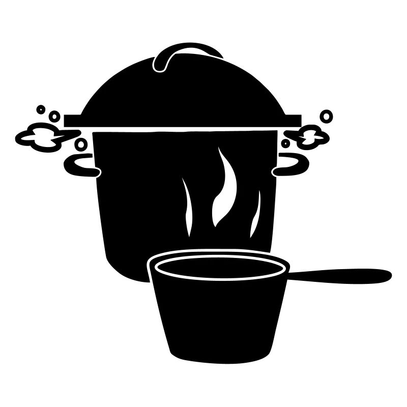 Soup pan and milk pan