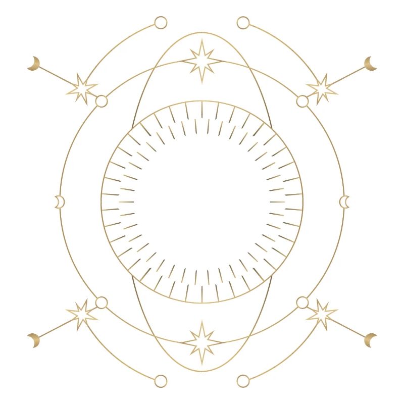 Golden Star Circle Orbit Design