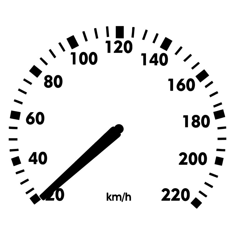 Tacho Autostillstand