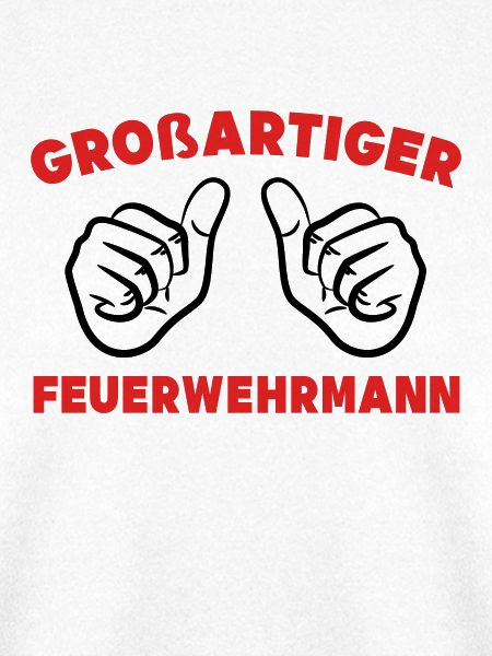 Feuerwehrmann Statement Feuerwehr Lebensretter