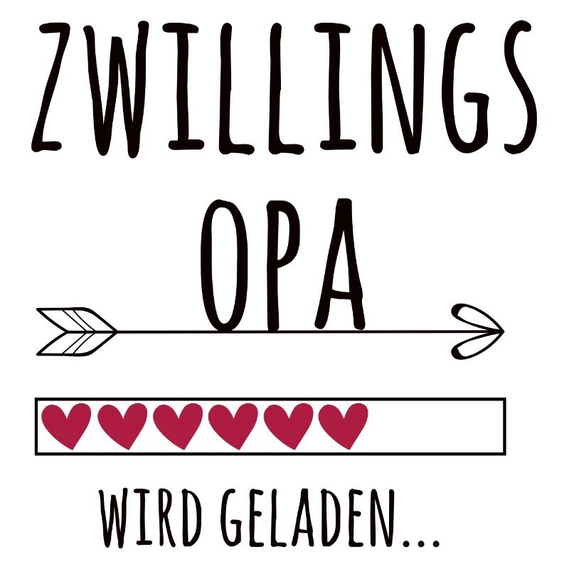werdender Zwillingsopa Schwangerschaft Zwillinge