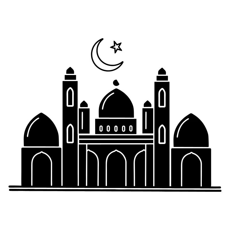 Moschee religiöse Kultstätte