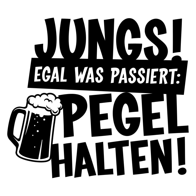 Jungs Pegel halten Sauftour