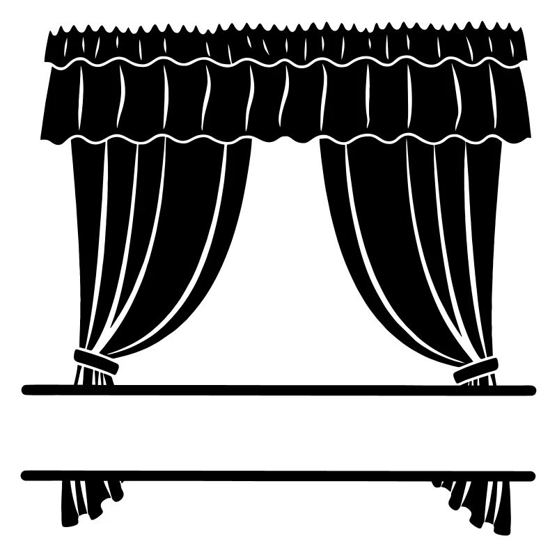 Gardinengeschäft oder Theater