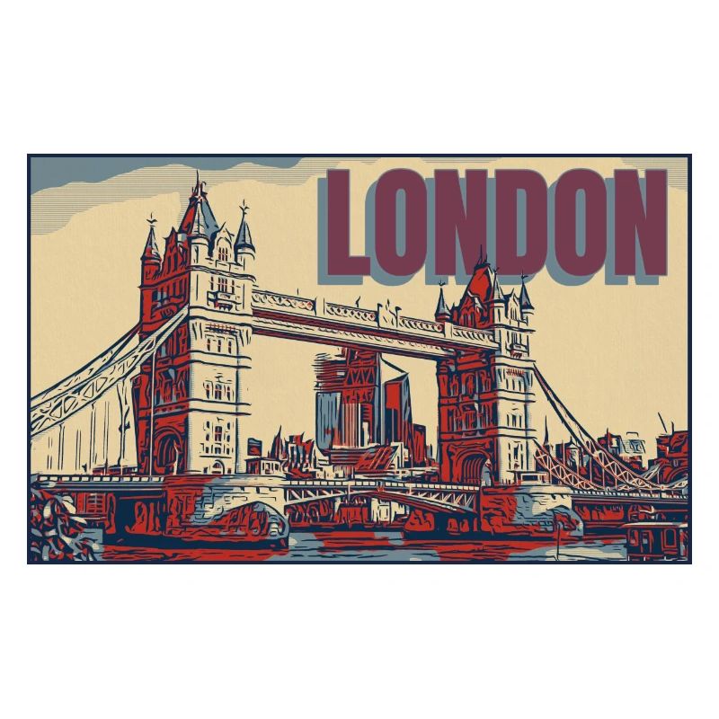 London Tower bridge skyline