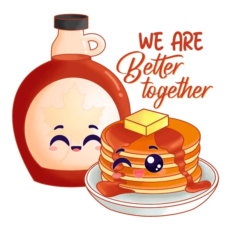 pancake, sirop d'érable, petit déjeuner