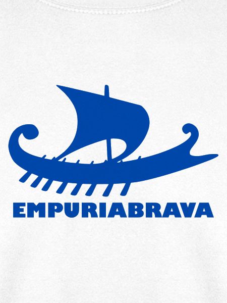 Schiff Empuriabrava Schrift blau