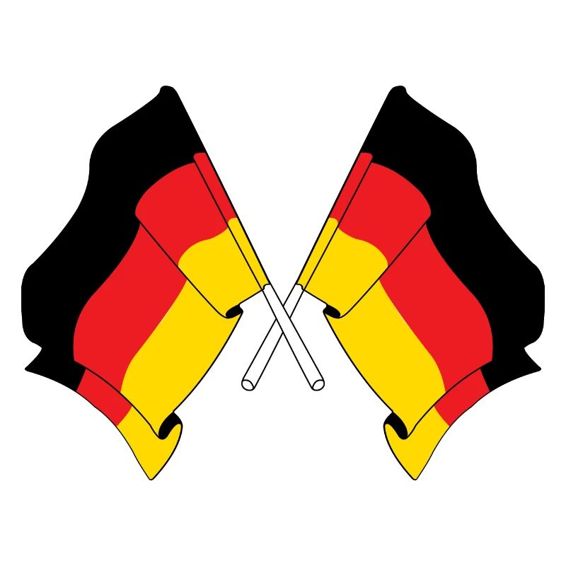Two flags Germany