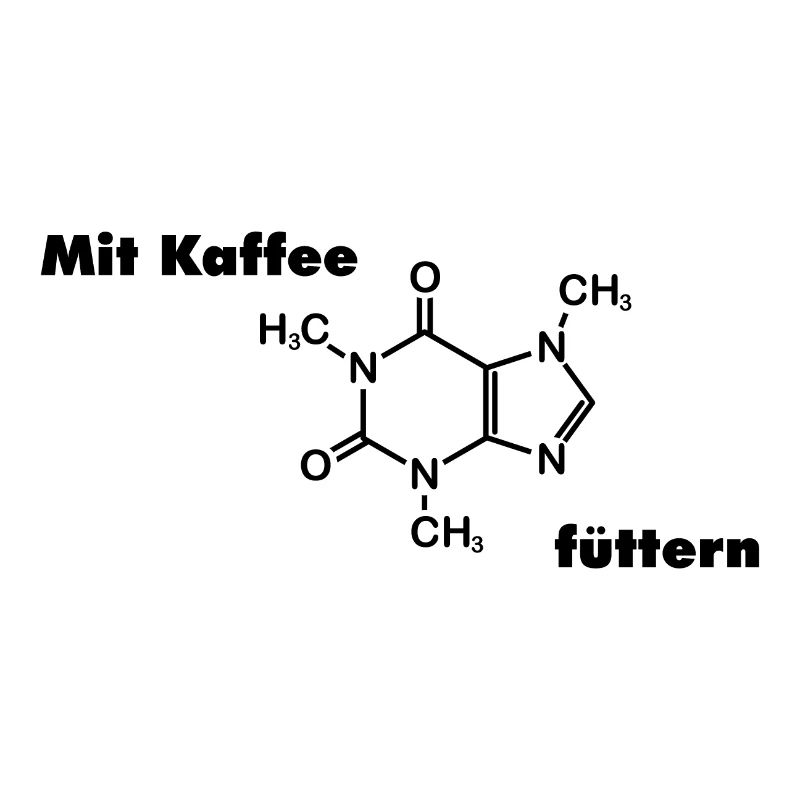 Mit Kaffee füttern