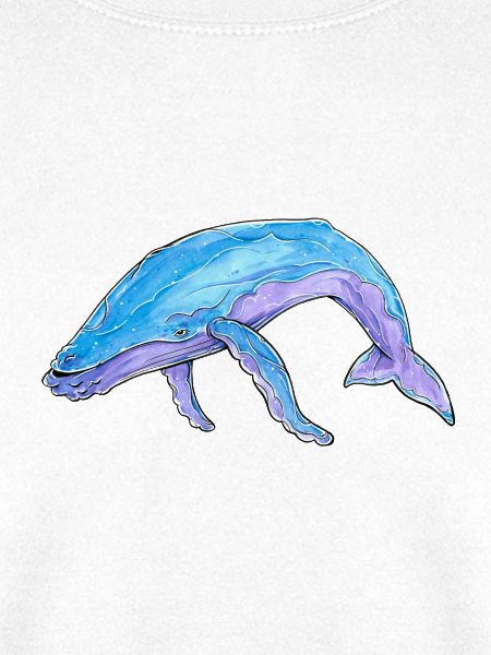 Buckelwal Aquarell