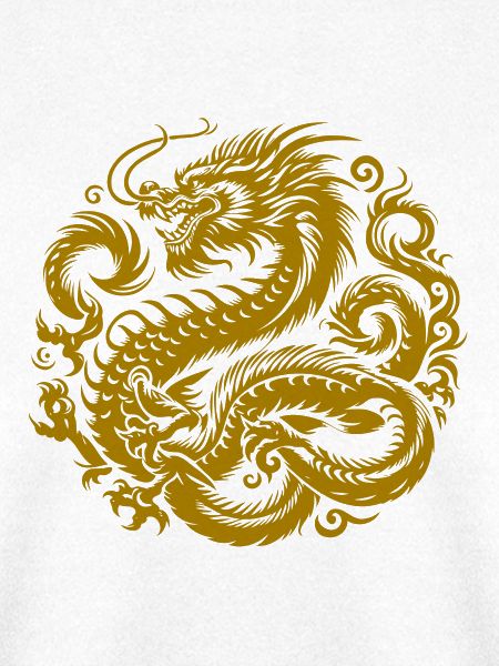 Chinesisches Drachen-Tattoo