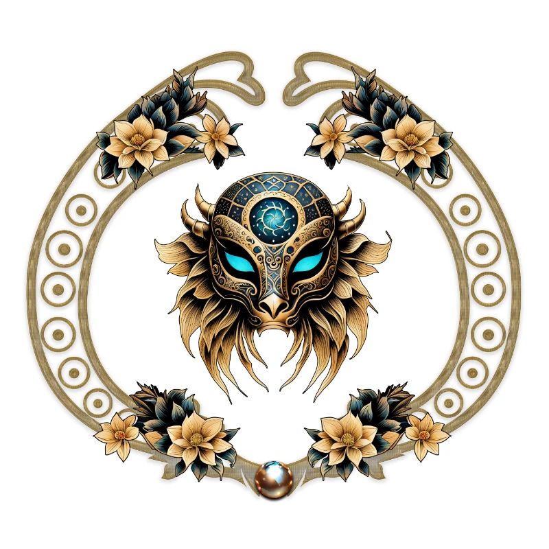 Tolle Fantasy-Maske.