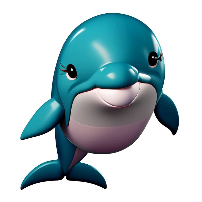 Delphin Mädchen