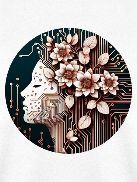 Mechanical Flower Girl