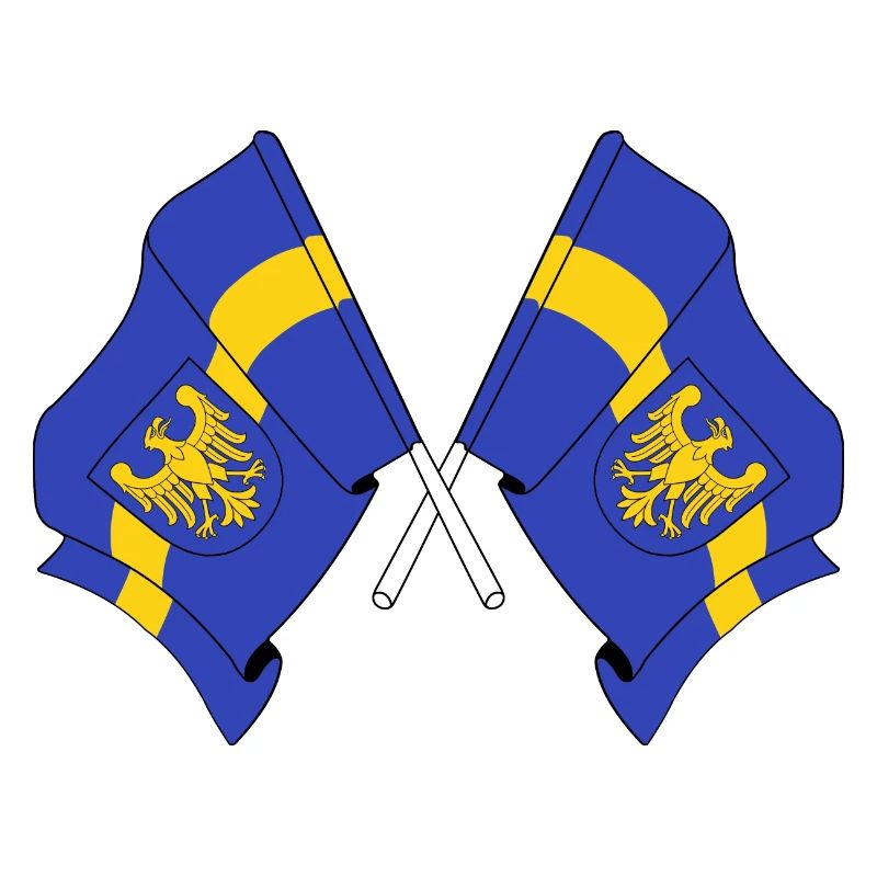 Deux drapeaux de Silésie