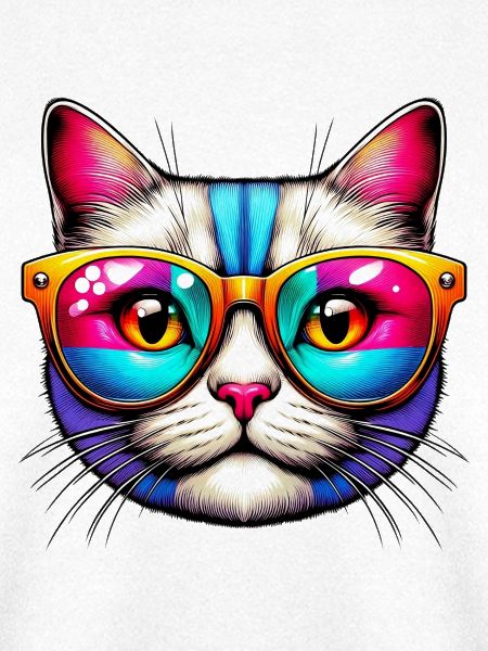 Kater mit Sonnenbrille